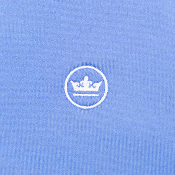 Verge Performance Quarter Zip Blue Sea