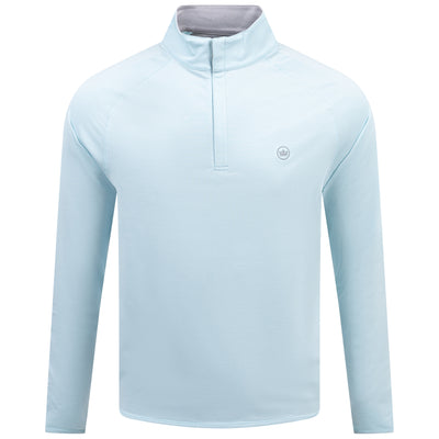 Stealth Performance Quarter Zip Mid Layer Blue Spruce