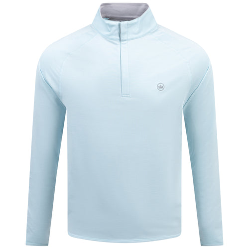 Stealth Performance Quarter Zip Mid Layer Blue Spruce