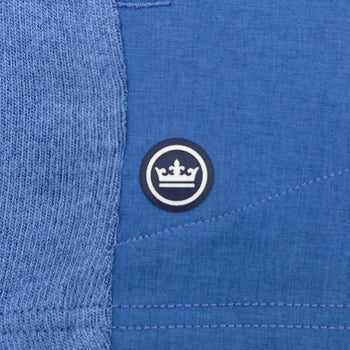 Solstice Performance Hybrid Full Zip Jacket Ocean Blue
