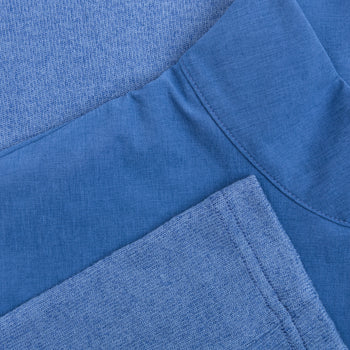 Solstice Performance Hybrid Full Zip Jacket Ocean Blue