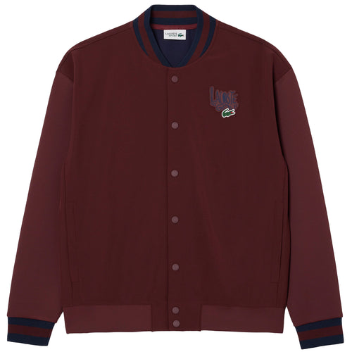 Sketch Croc Logo Bomber Jacket Red - AW24