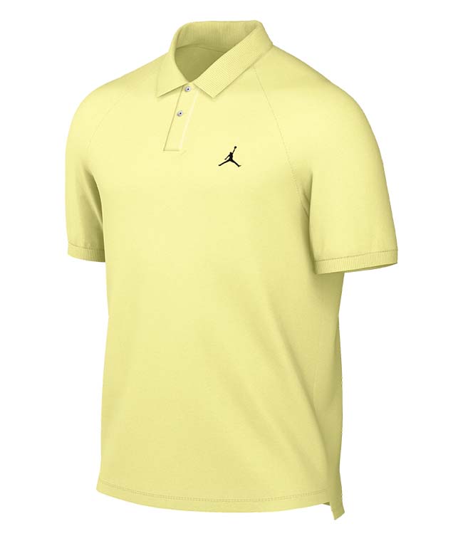 Nike golf shirts yellow best sale