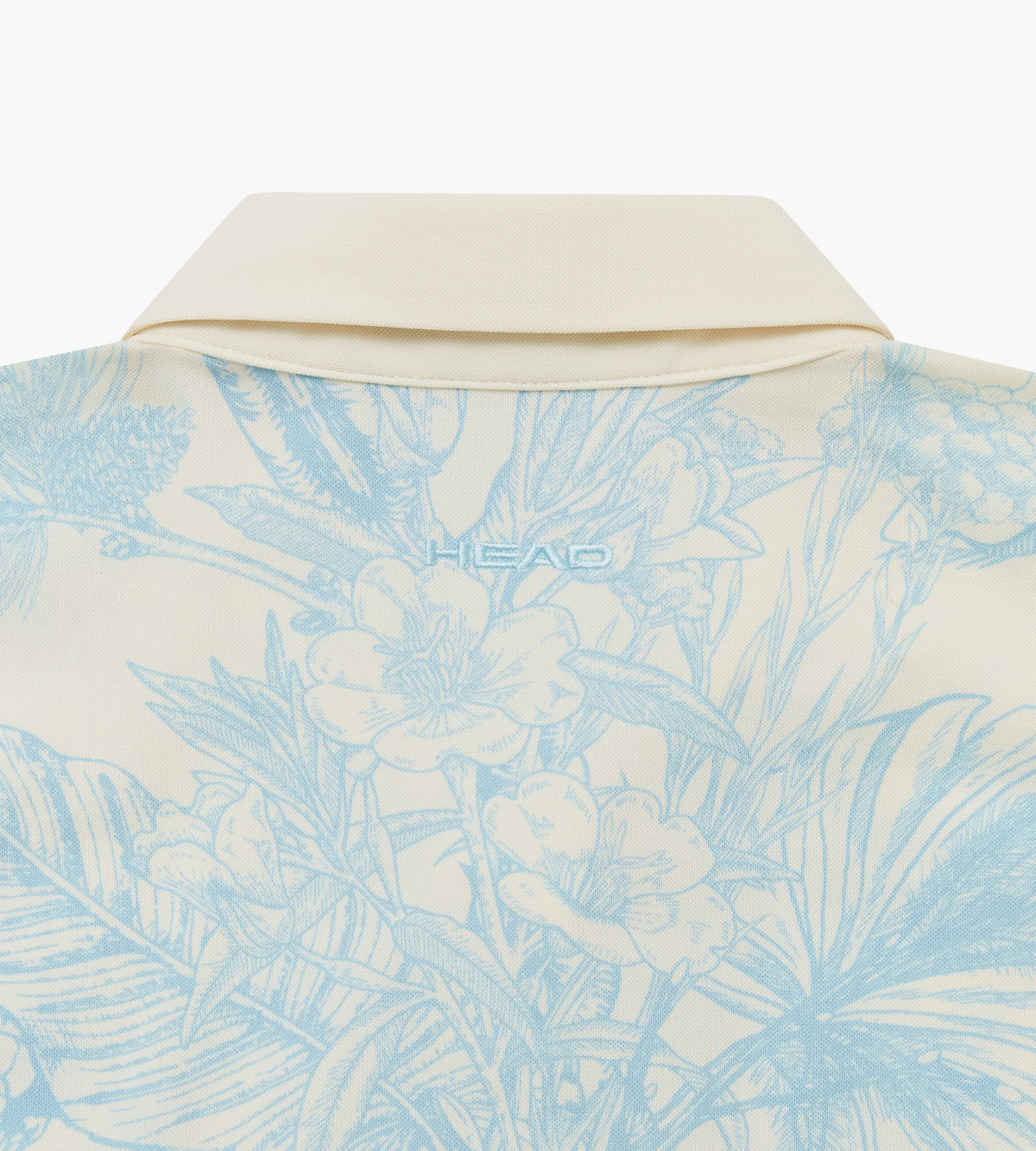 Signature Polo Dress Blue Botanical