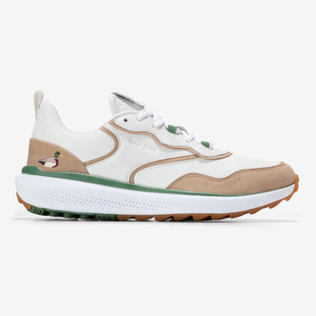 ZEROGRAND Fairway II Golf Shoes Optic White/Birch