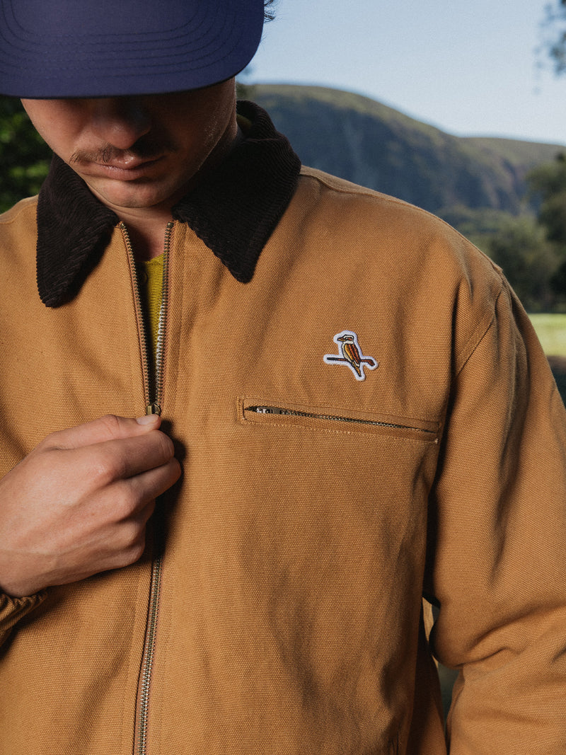 Classic Jacket Tan Canvas