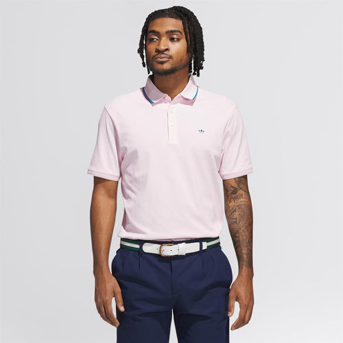 Twistknit Trefoil Polo Clear Pink