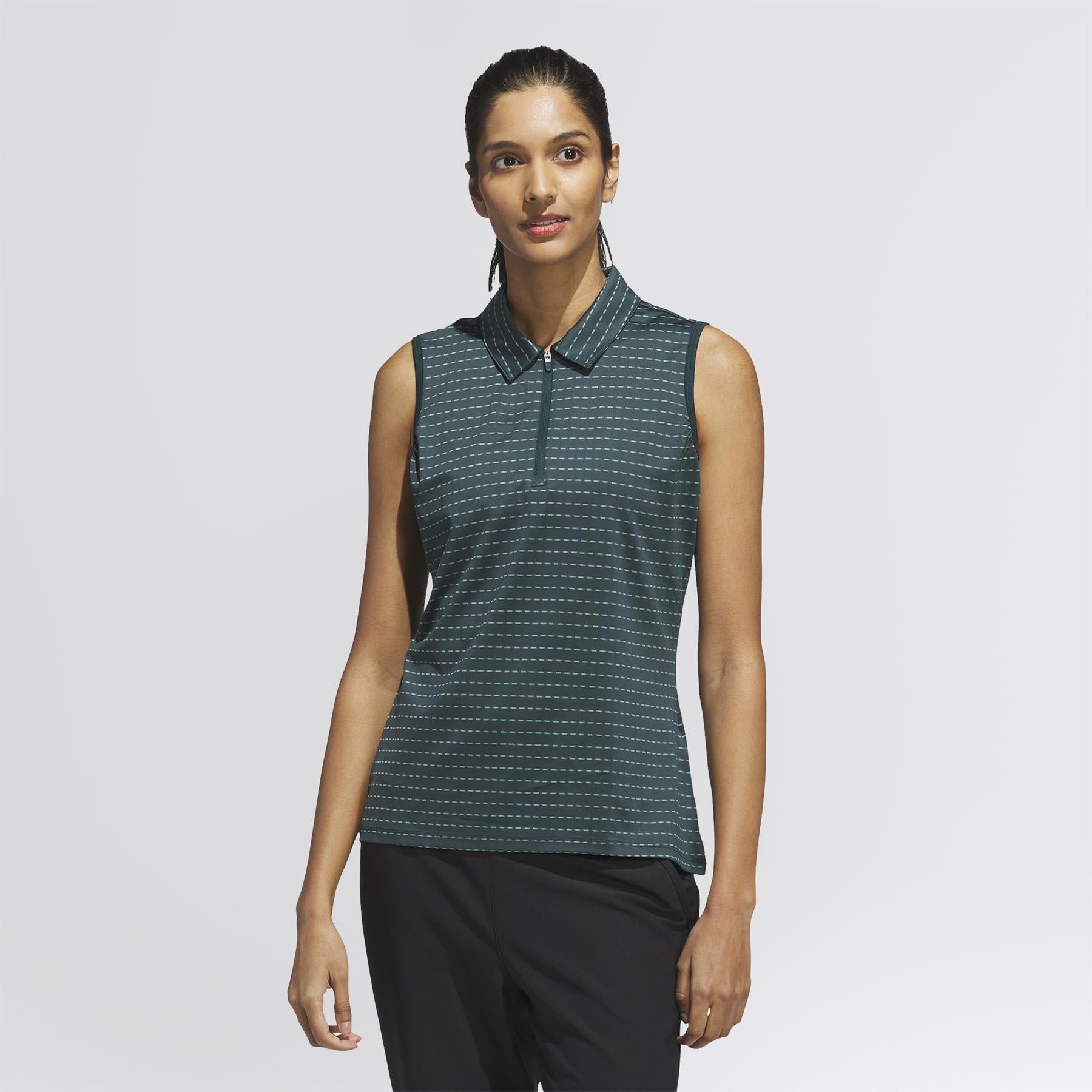 Ultimate365 Jacquard Stripe SL Polo Aurora Ivy