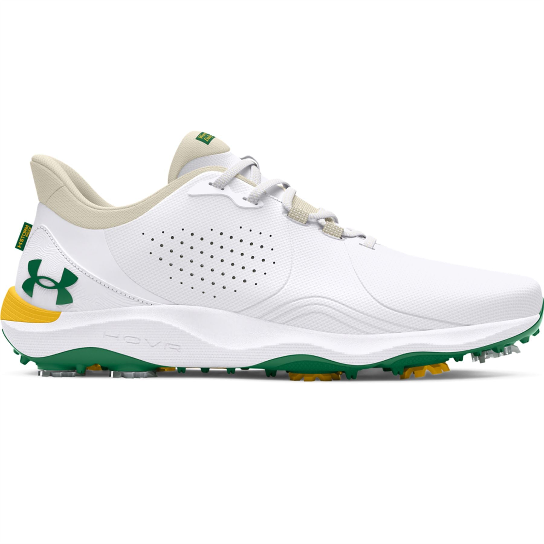 Drive Pro Wide Spiked LE Golf Shoes White