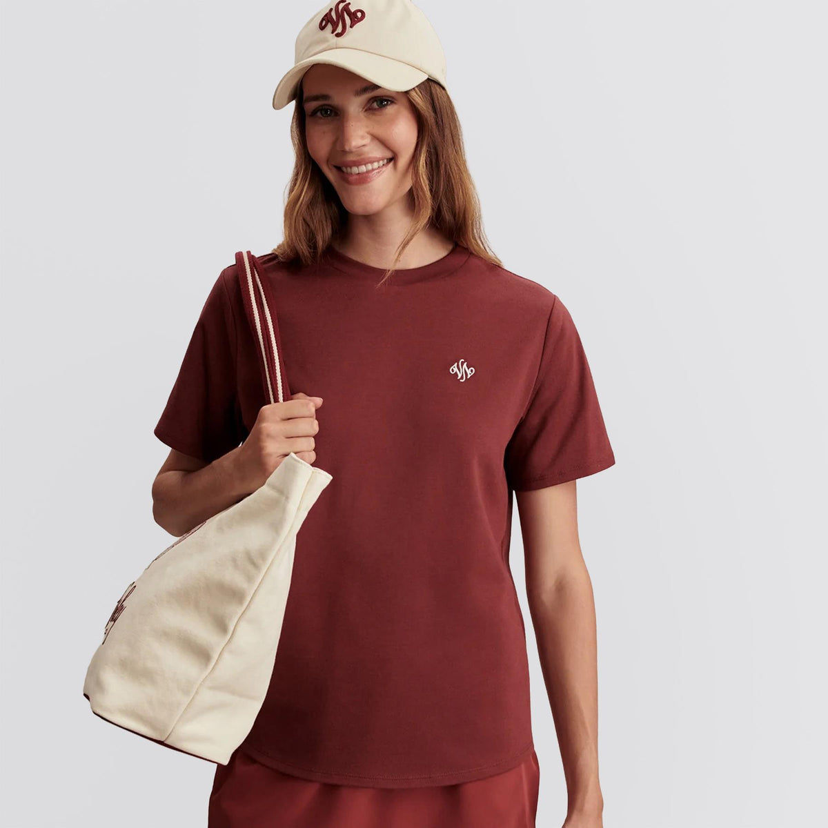 Stevie Branded Tee Port