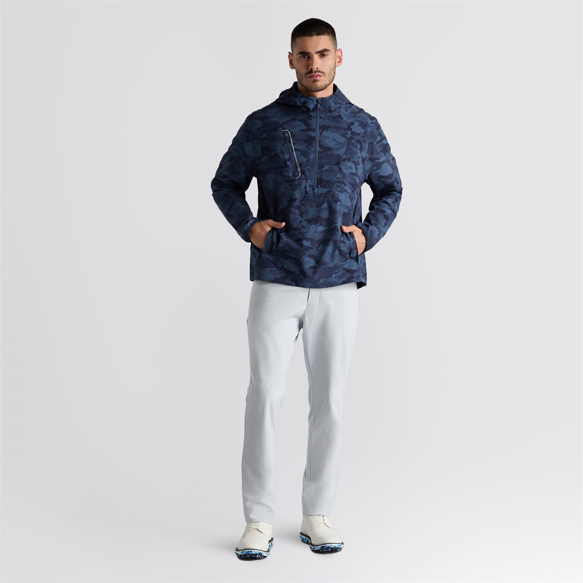 G/FORE Tour 5 Pocket Straight Leg Trousers Nimbus | TRENDYGOLF UK