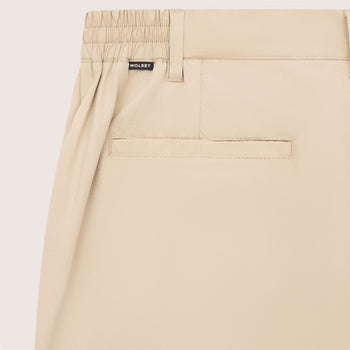Stretch Golf Trousers Beige