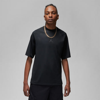Jordan Dri-FIT Sport Regular Fit Mock Neck Golf Polo Black