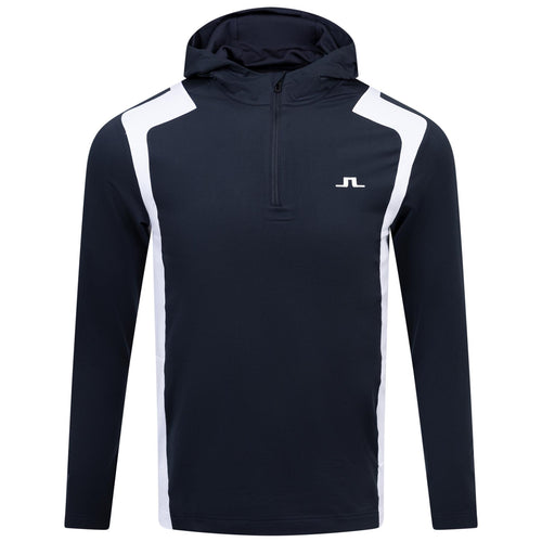 Lukas Quarter Zip Hood JL Navy - AW24