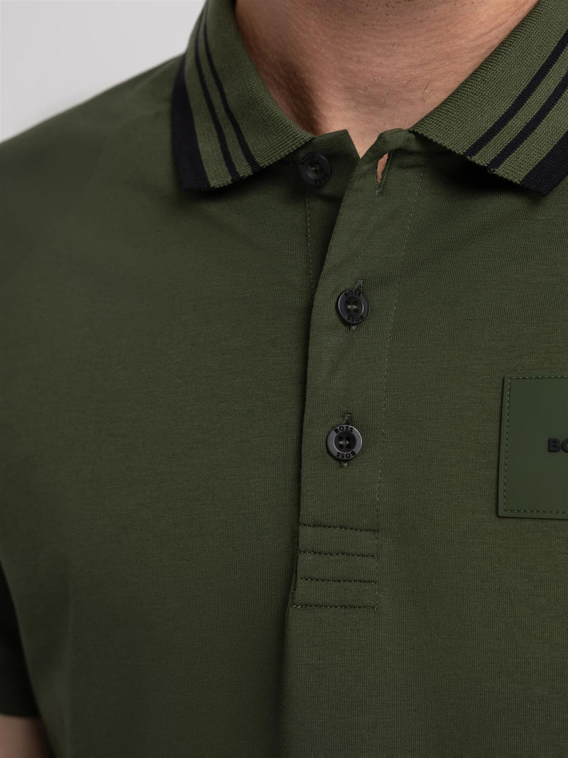 Paddy Rib Polo Dark Green