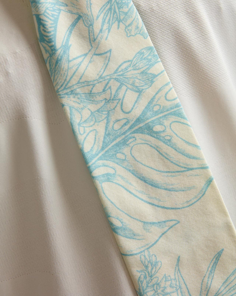 Necktie Blue Botanical