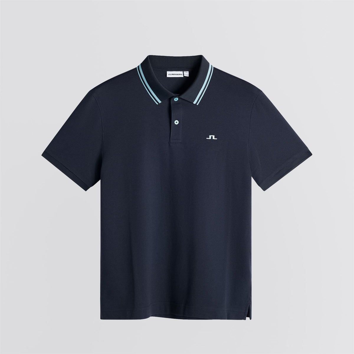 Joey Tipping Jacquard Rib Polo JL Navy