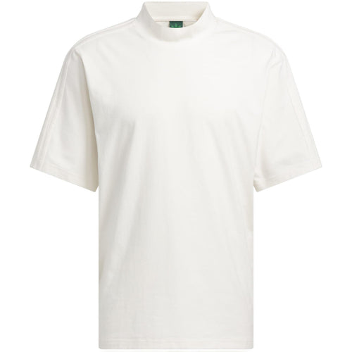 Rolling Links Skate Mock Neck Polo White - AW24