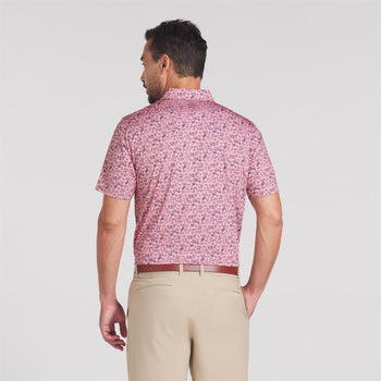 MATTR Peach Stand Polo Pink Fruit