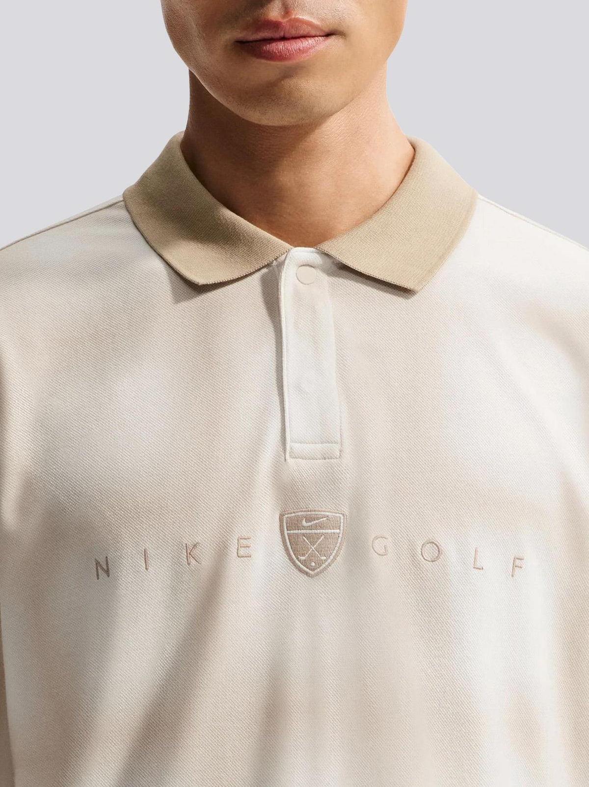 Dri-Fit Fairway Fresh Long Sleeve Polo Sail/Limestone