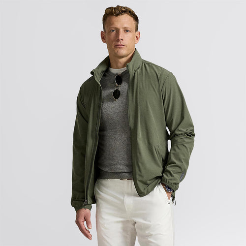 RLX Hooded Windbreaker Training Jacket Fossil Green