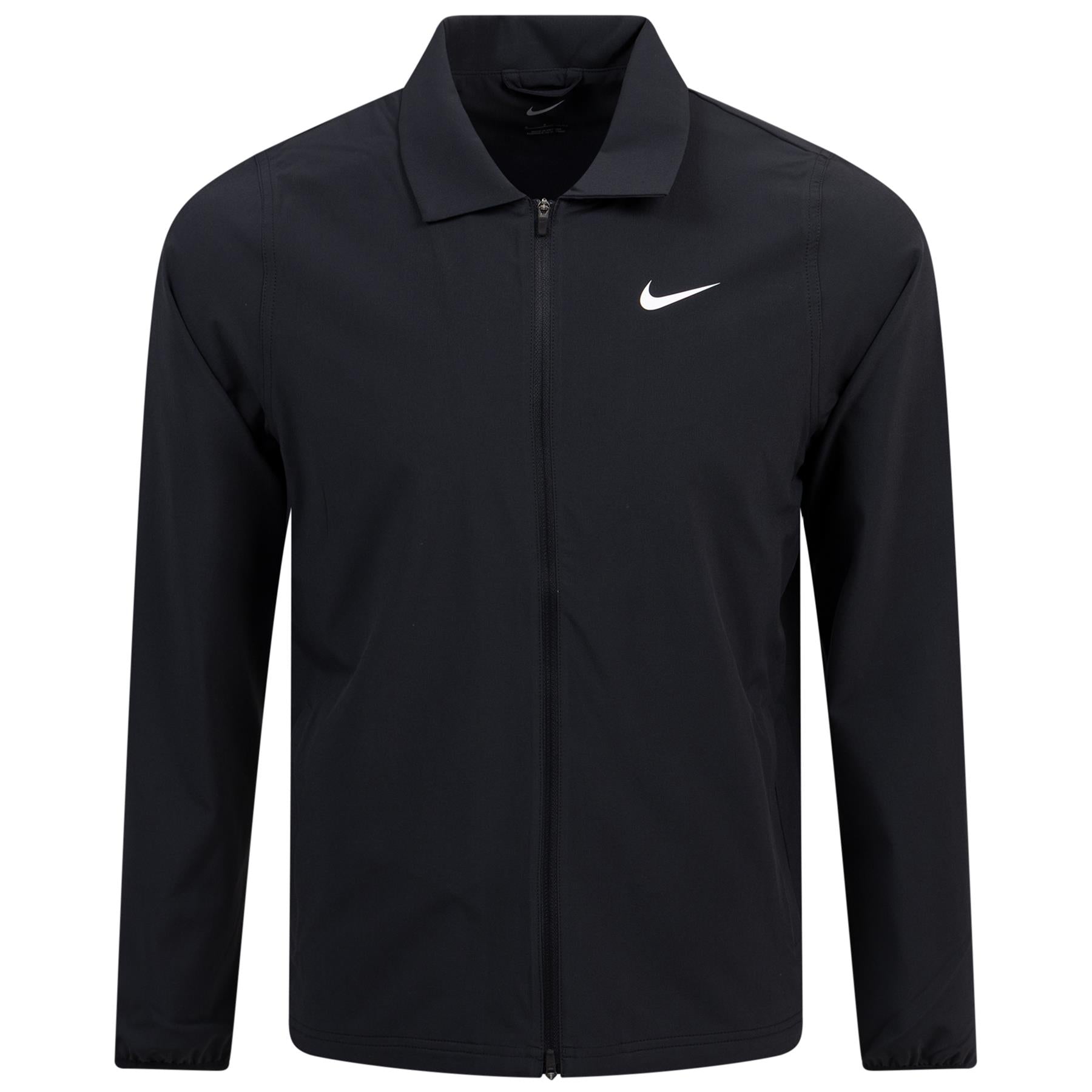Nike Repel Tour Full Zip Jacket Black/White | TRENDYGOLF UK