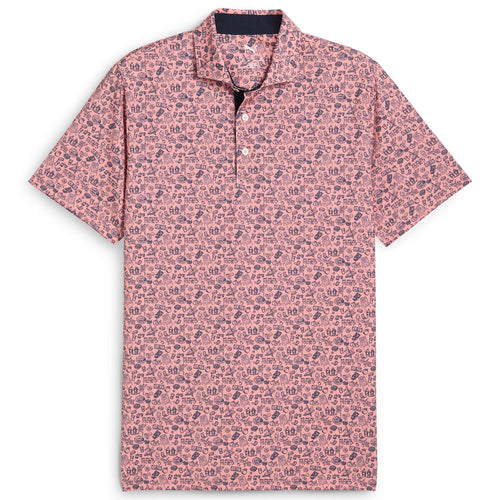 MATTR Peach Stand Polo Pink Fruit - SS25