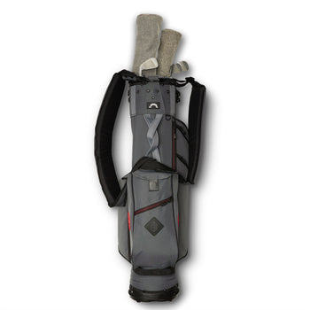 Utility Stand Bag Slate/Red