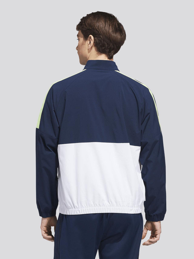 adidas Beyond The Course Twistweave Full-Zip Windbreaker - side profile
