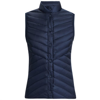 Down Quilted Taffeta Tech Gilet Twilight