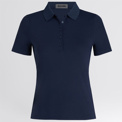 Ribbed Tech Nylon Polo Twilight