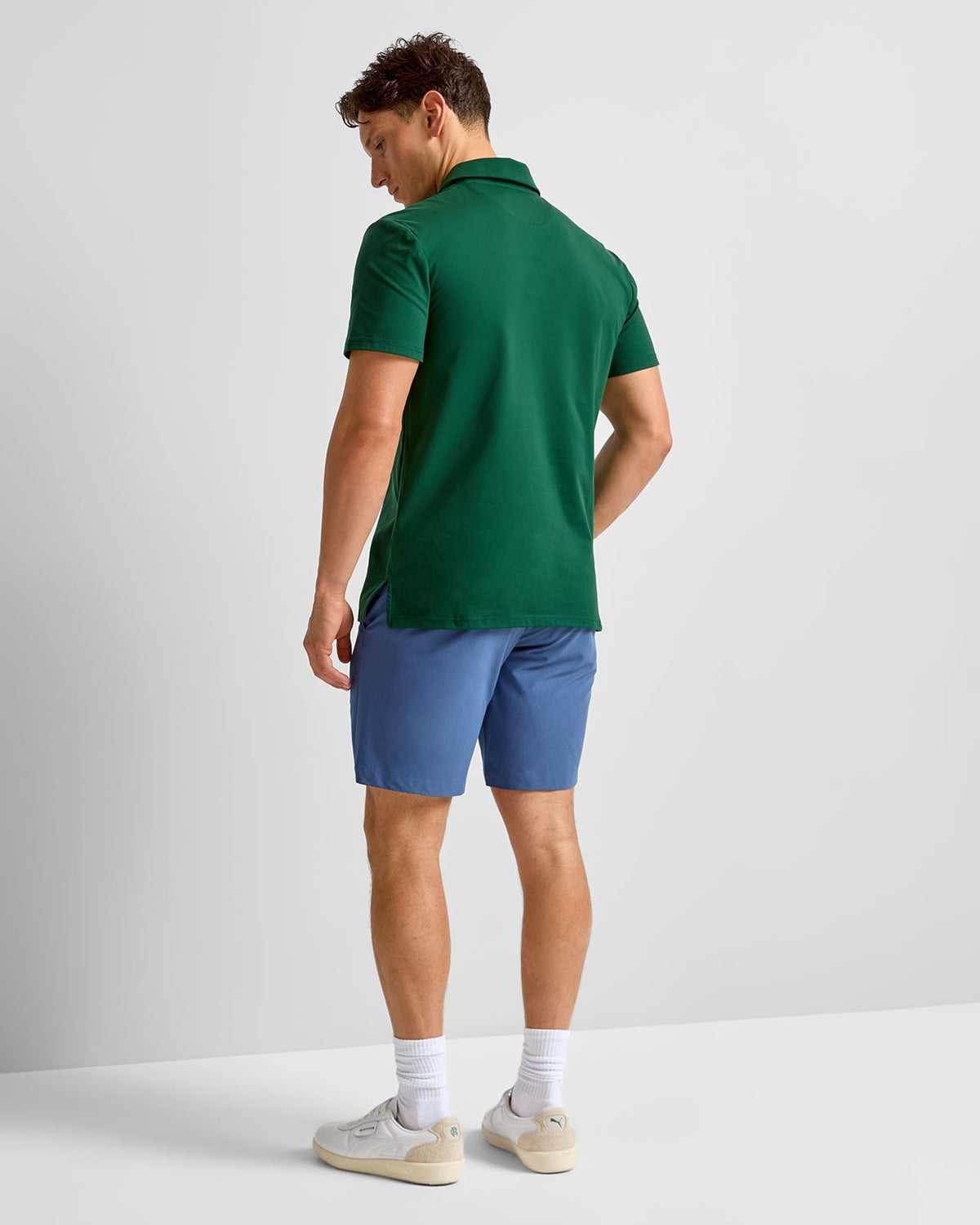 RLX Tailored Fit Kinetic Tech Jersey Moss Agate
