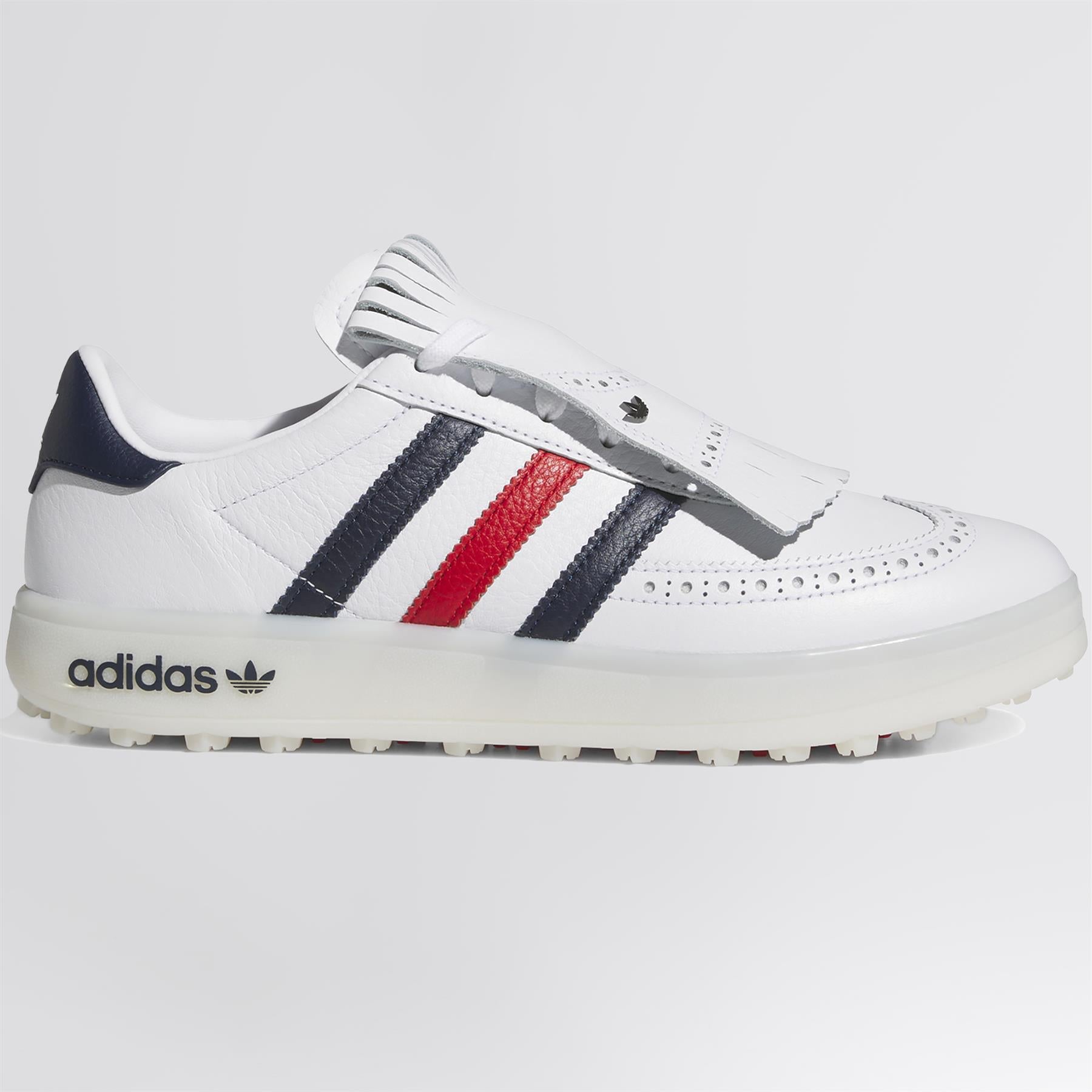 Coursecup Spikeless Golf Shoes White/Indigo/Scarlet