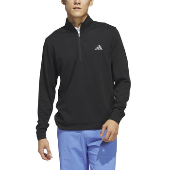Elevated Quarter Zip Regular Fit Mid Layer Black