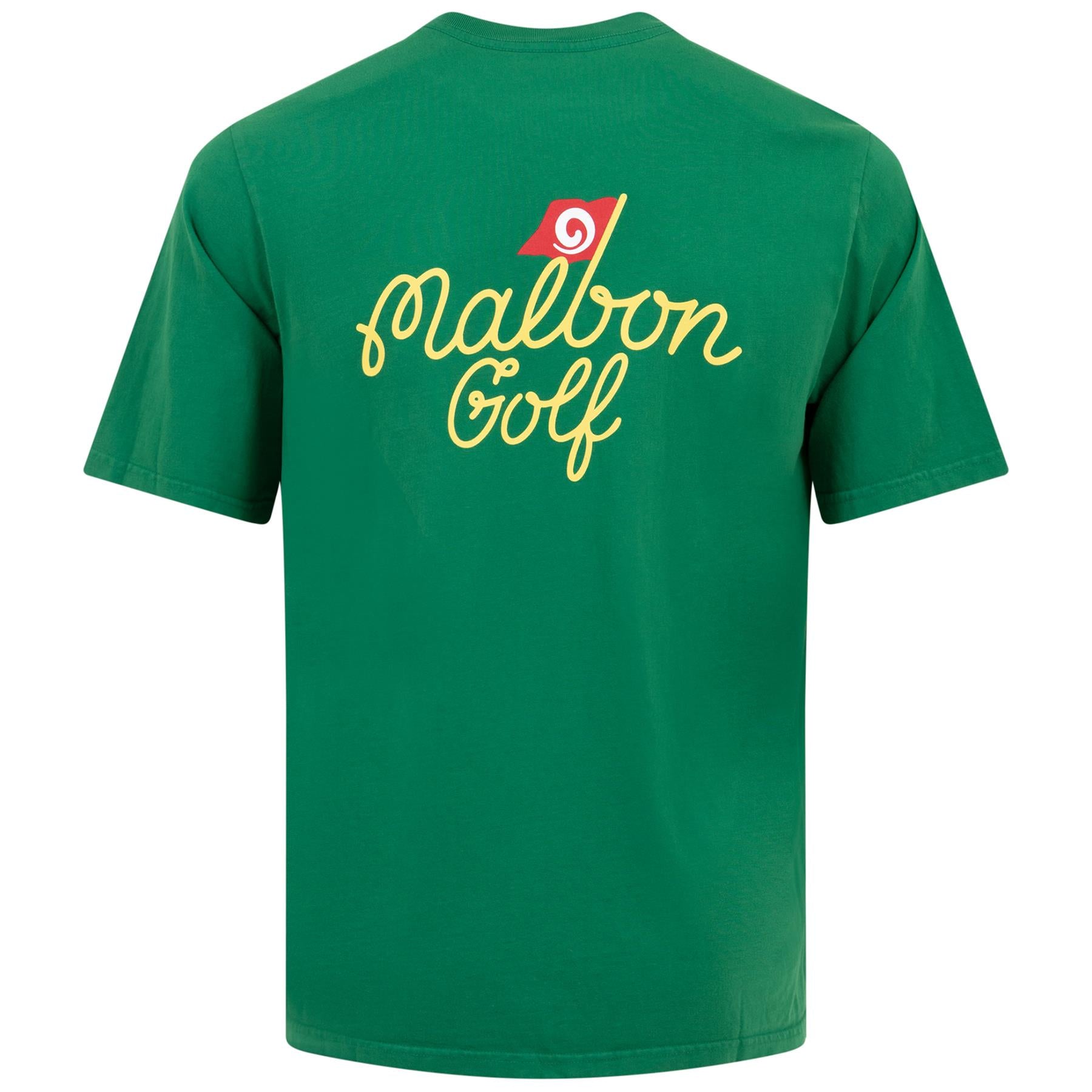 Malbon Golf Traditions T-Shirt Kelly Green | TRENDYGOLF.COM
