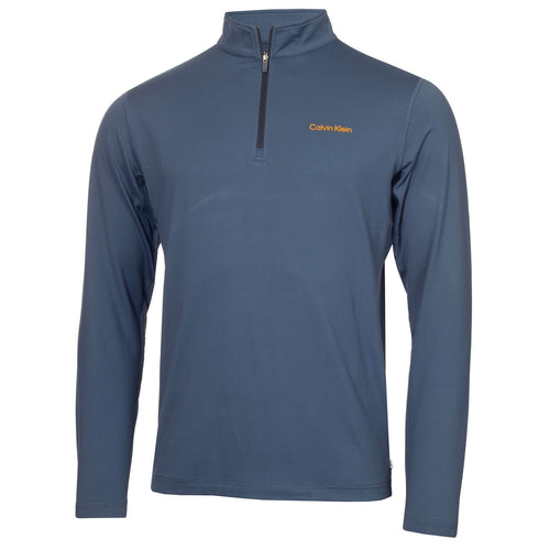 Newport Half Zip Mid Layer Engine Blue - AW24