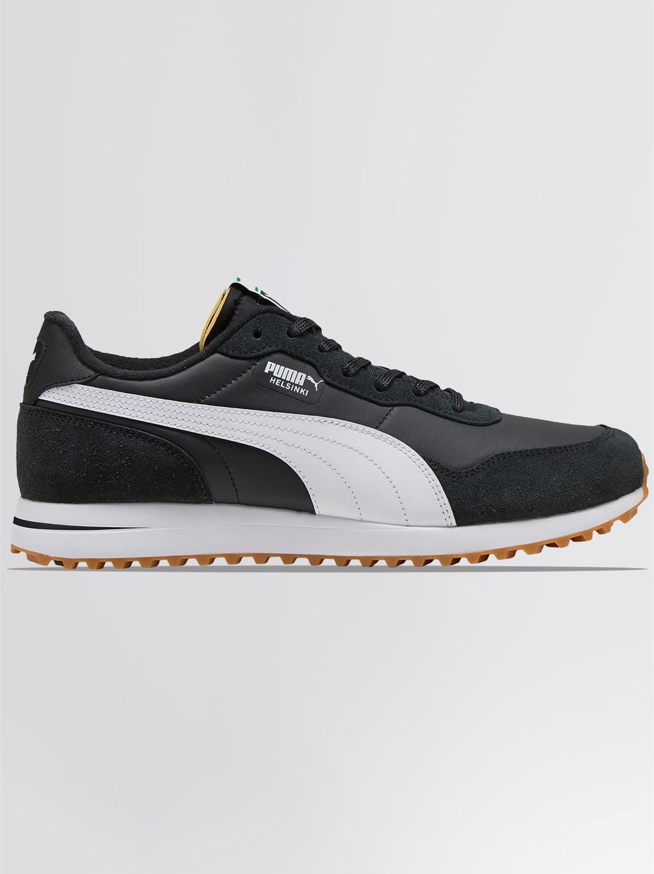 Helsinki Golf Shoes Puma Black/Puma White/Gum