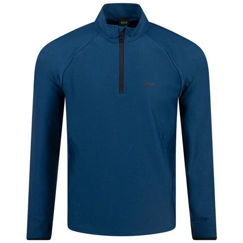 Sweat Active Quarter Zip Mid Layer Open Blue - W24