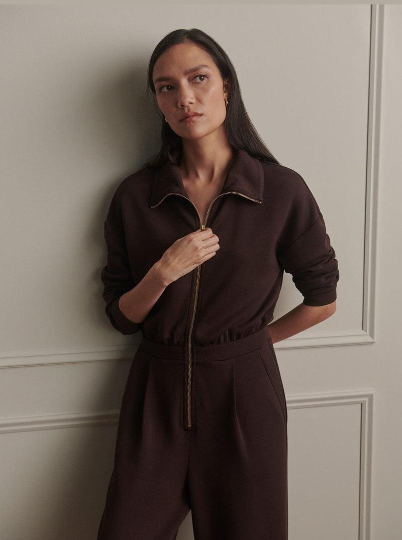 Jessie Jumpsuit Coffee Bean