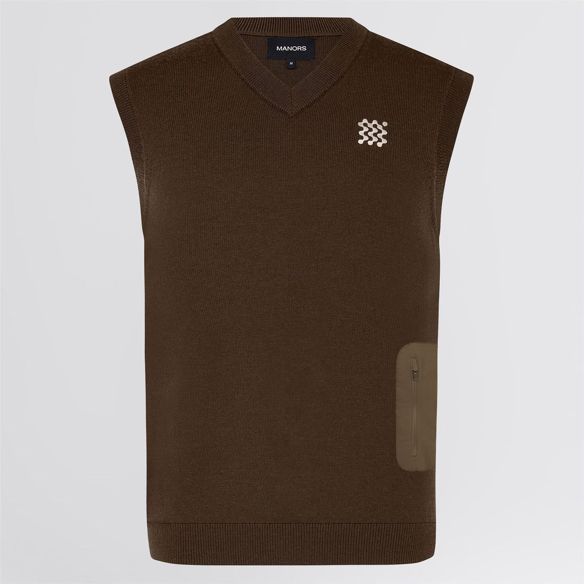 Merino Wool Vest Hickory