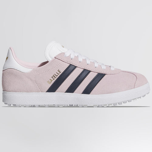 Gazelle Spikeless Golf Shoes Pink/Indigo/White