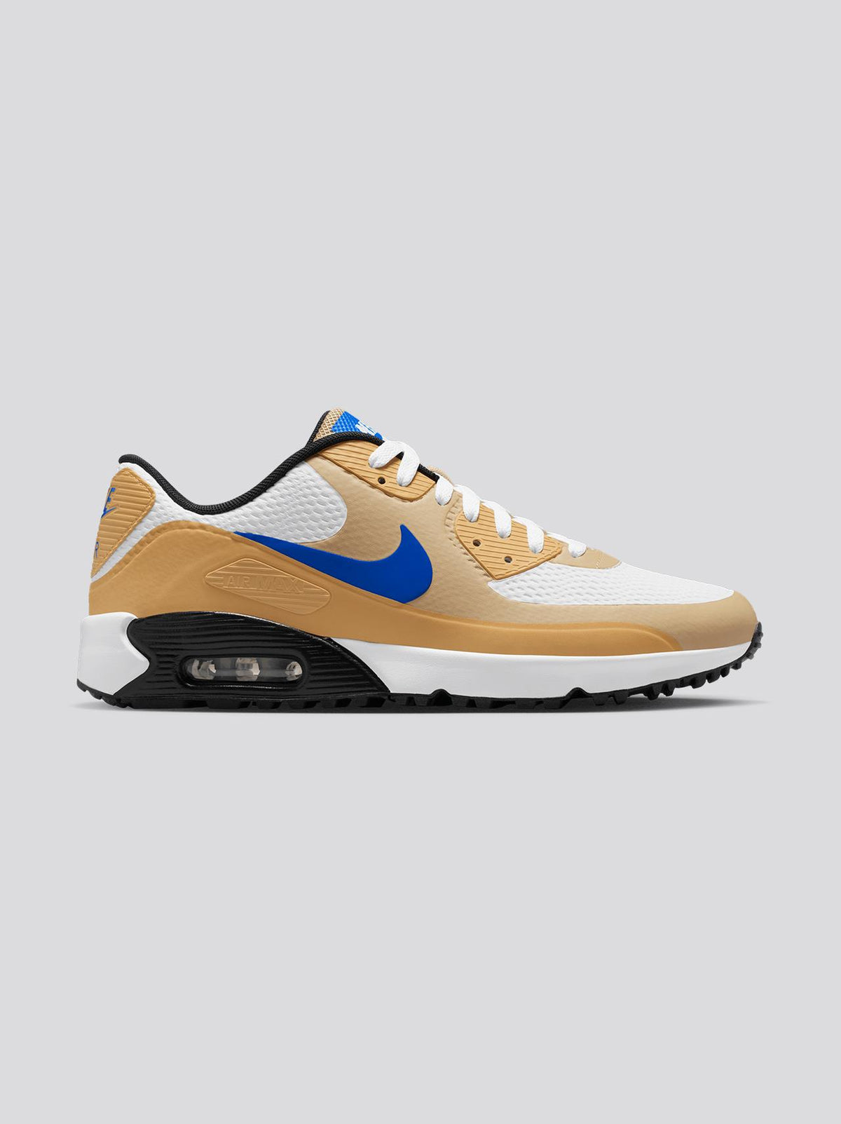Air Max '90 Spikeless Golf Shoes White/Game Royal/Linen