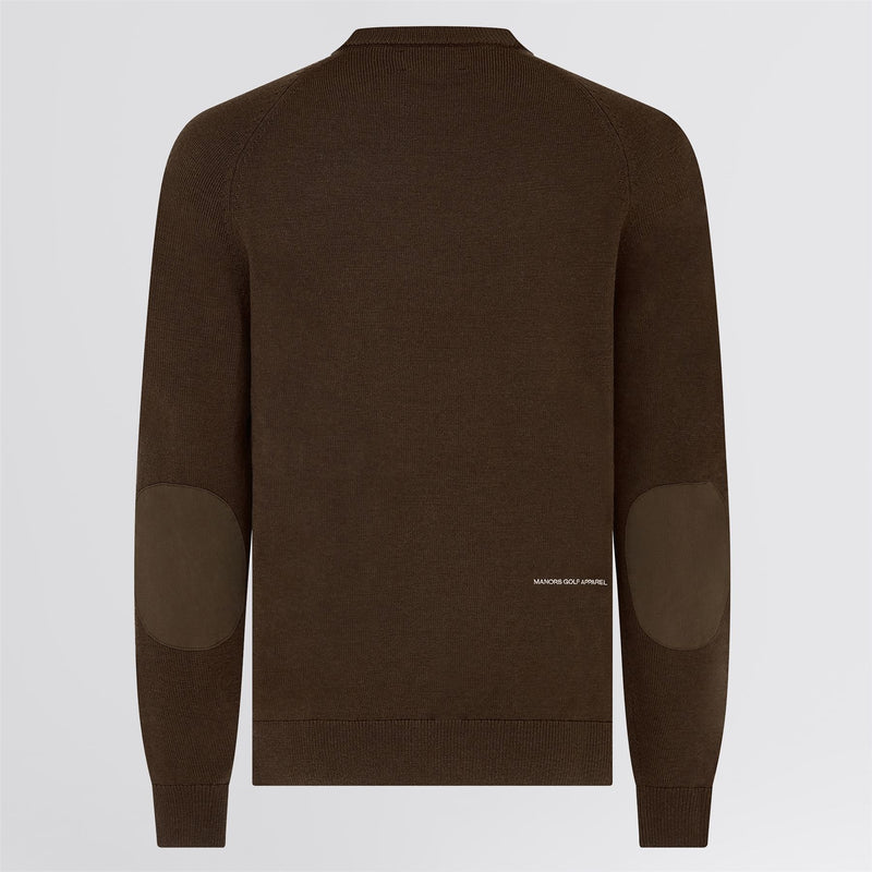 Merino Wool Crewneck Hickory