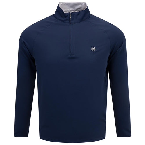 Stealth Performance Quarter Zip Mid Layer Navy