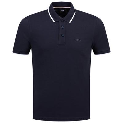 Parlay 190 Cotton Jersey Regular Fit Polo Dark Blue - W23