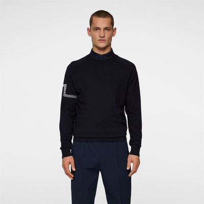 Heath Knitted Sweater JL Navy