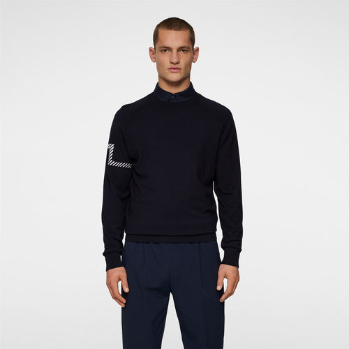 Heath Knitted Sweater JL Navy