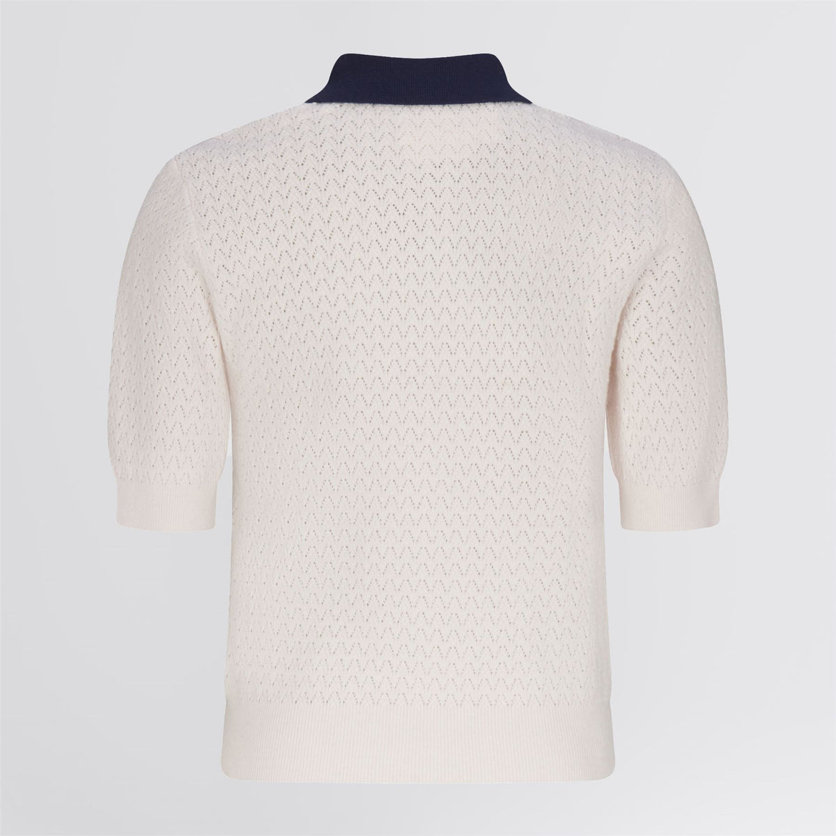 Christy Polo Pinky Pinky White/Legacy Navy