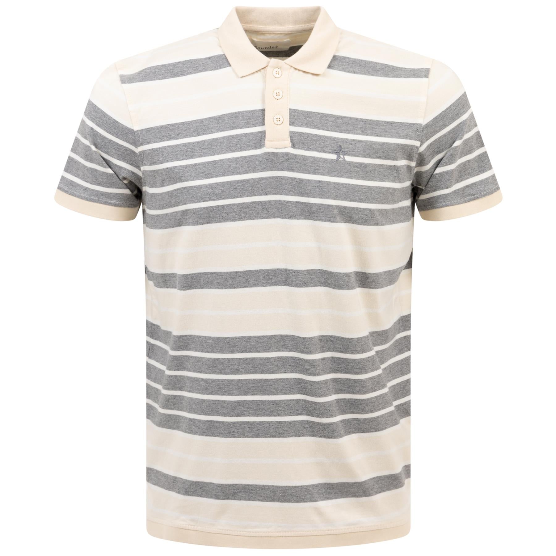 Play Well Polo Mid Grey/Natural