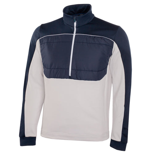 Douglas INSULA Half Zip Hybrid Jacket Cool Grey/Navy - 2025